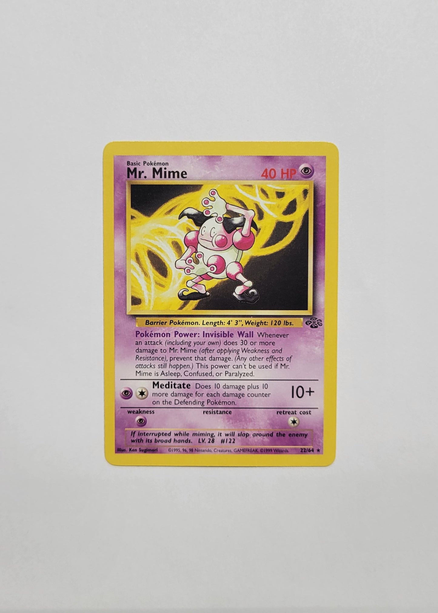 Mr. Mime 22/64 (Non-Holo) - Jungle
