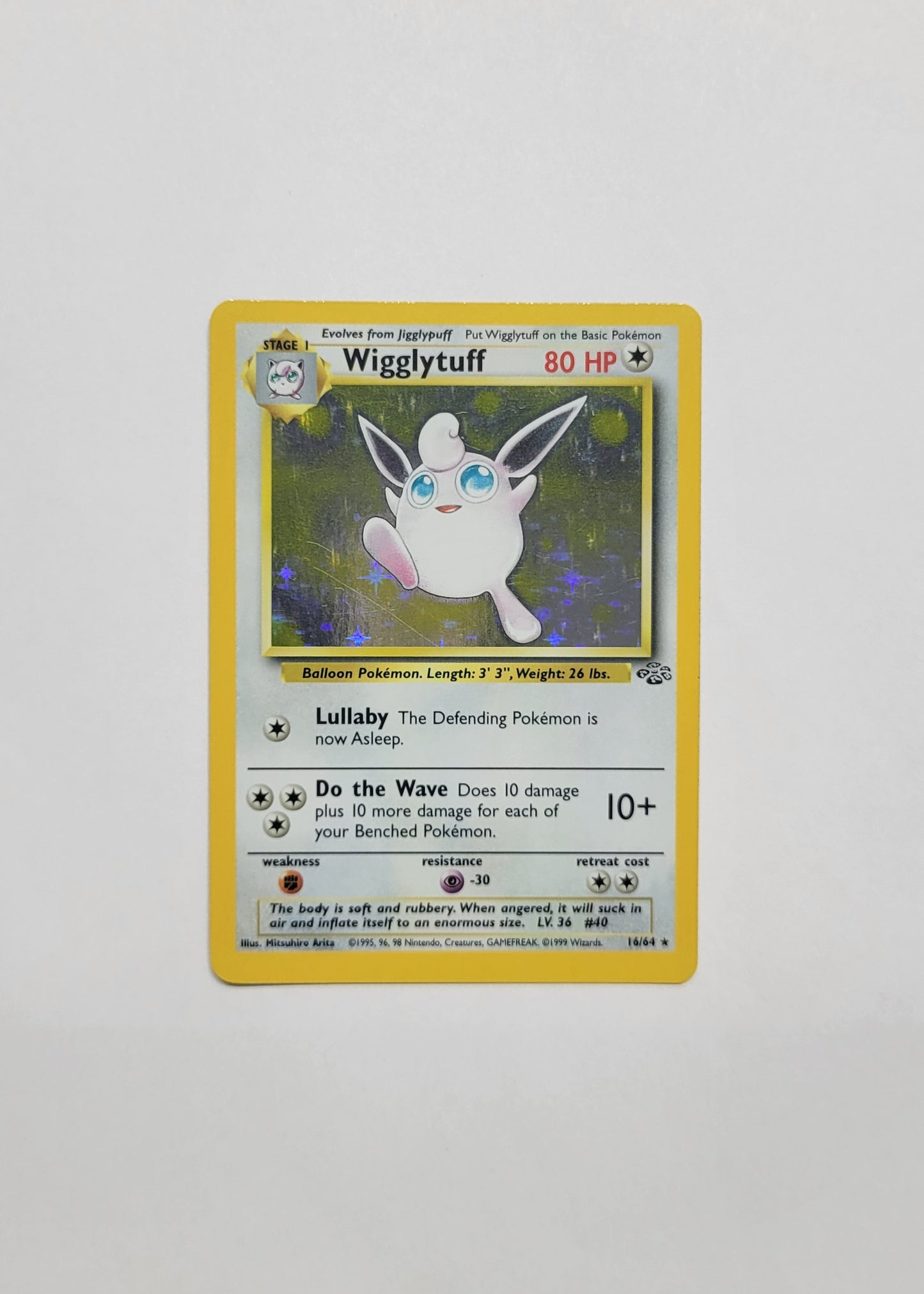 Wigglytuff 16/64 (Holo) - Jungle