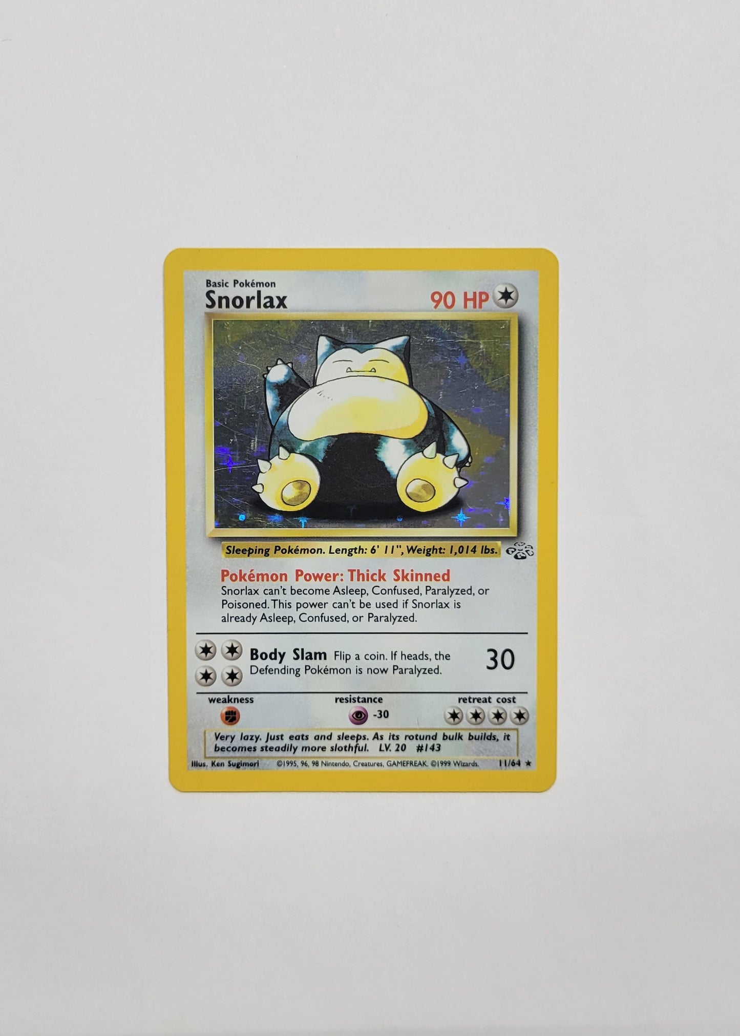 Snorlax 11/64 (Holo) - Jungle