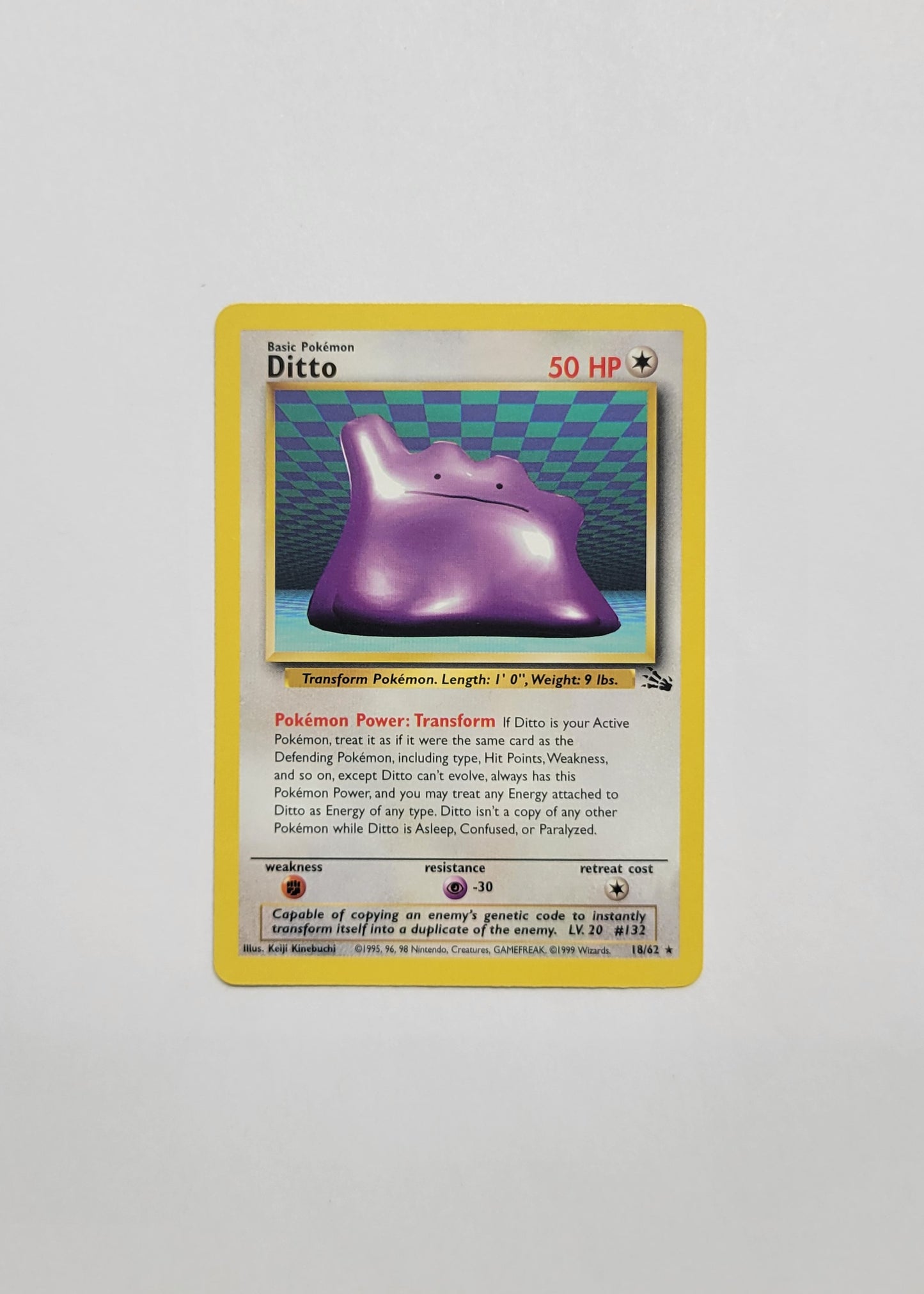 Ditto 18/62 (Non-Holo) - Fossil