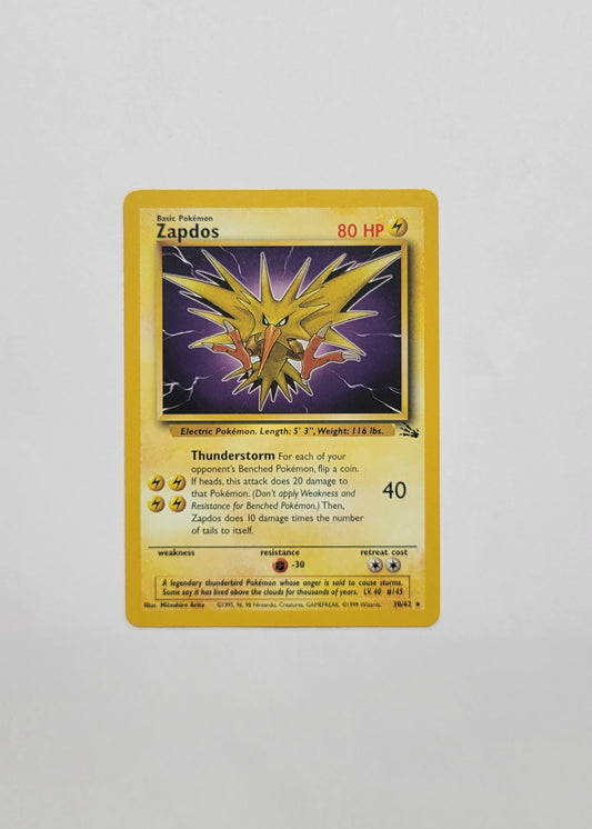 Zapdos 30/62 (Non-Holo) - Fossil