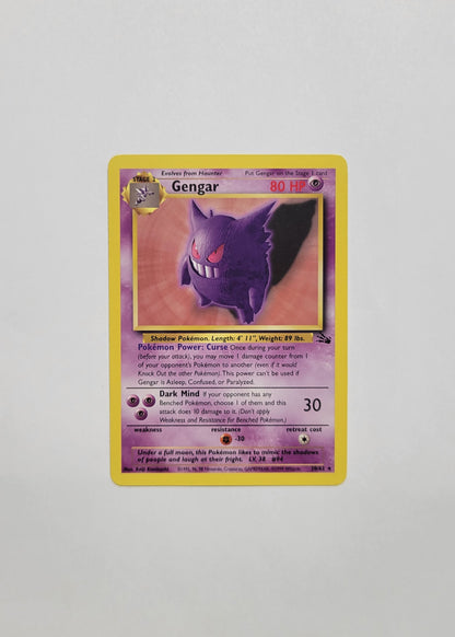 Gengar 20/62 (Non-Holo) - Fossil