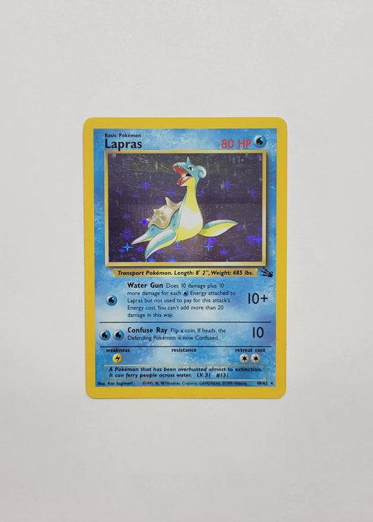 Lapras 10/62 (Holo) - Fossil