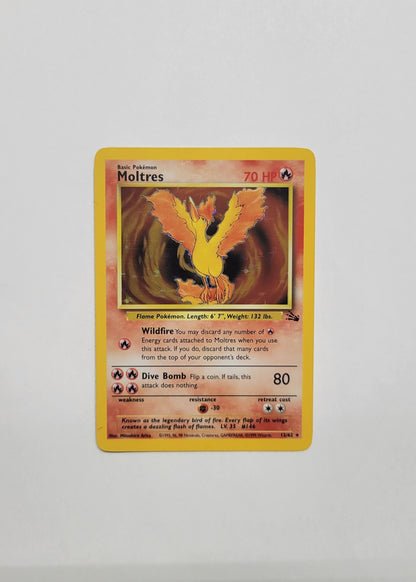 Moltres 12/62 (Holo) - Fossil