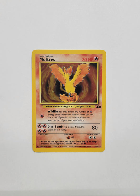 Moltres 12/62 (Holo) - Fossil