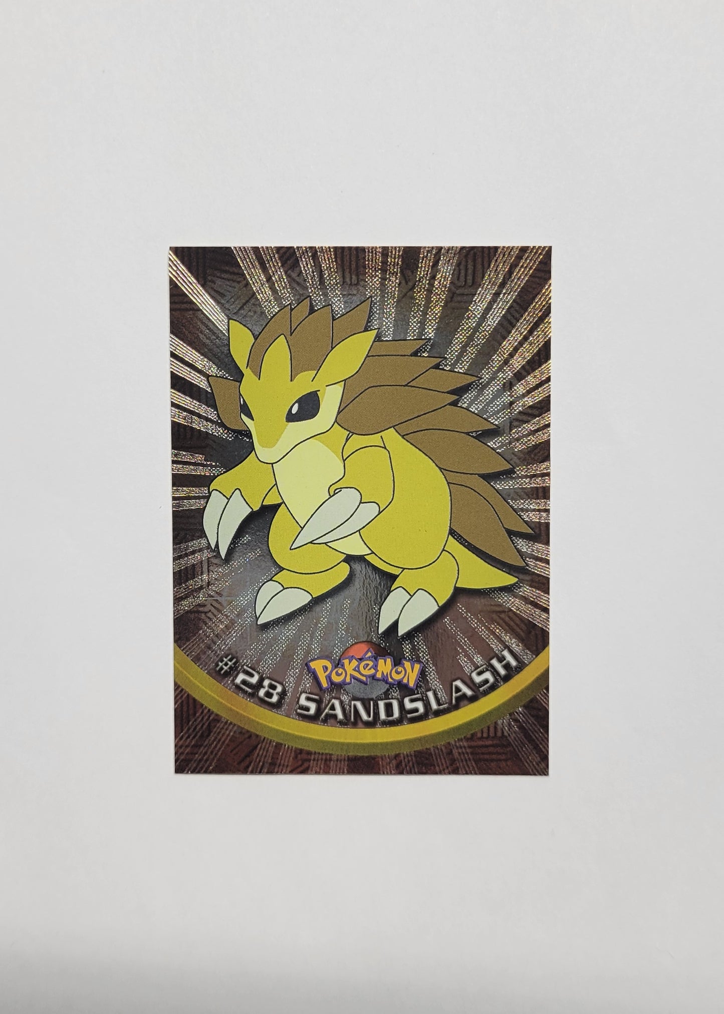 #28 Sandslash (Foil) - Topps TV Animation Edition