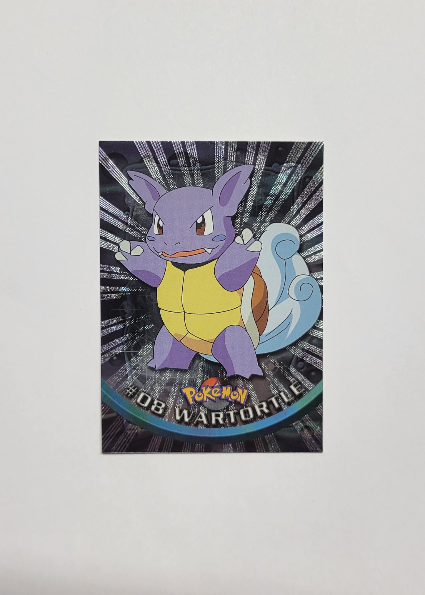 #08 Wartortle (Foil) - Topps TV Animation Edition