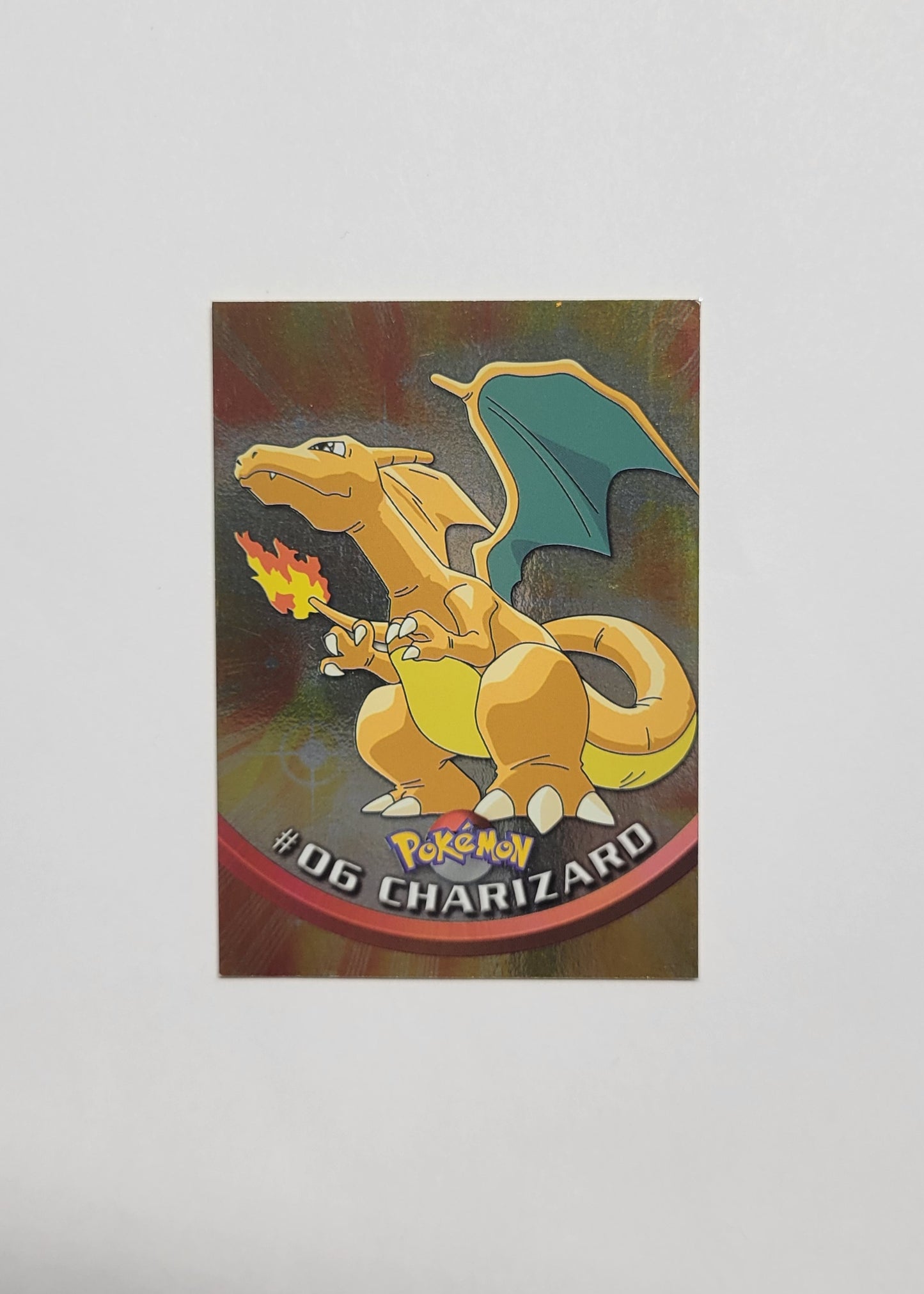 #06 Charizard (Foil) - Topps TV Animation Edition