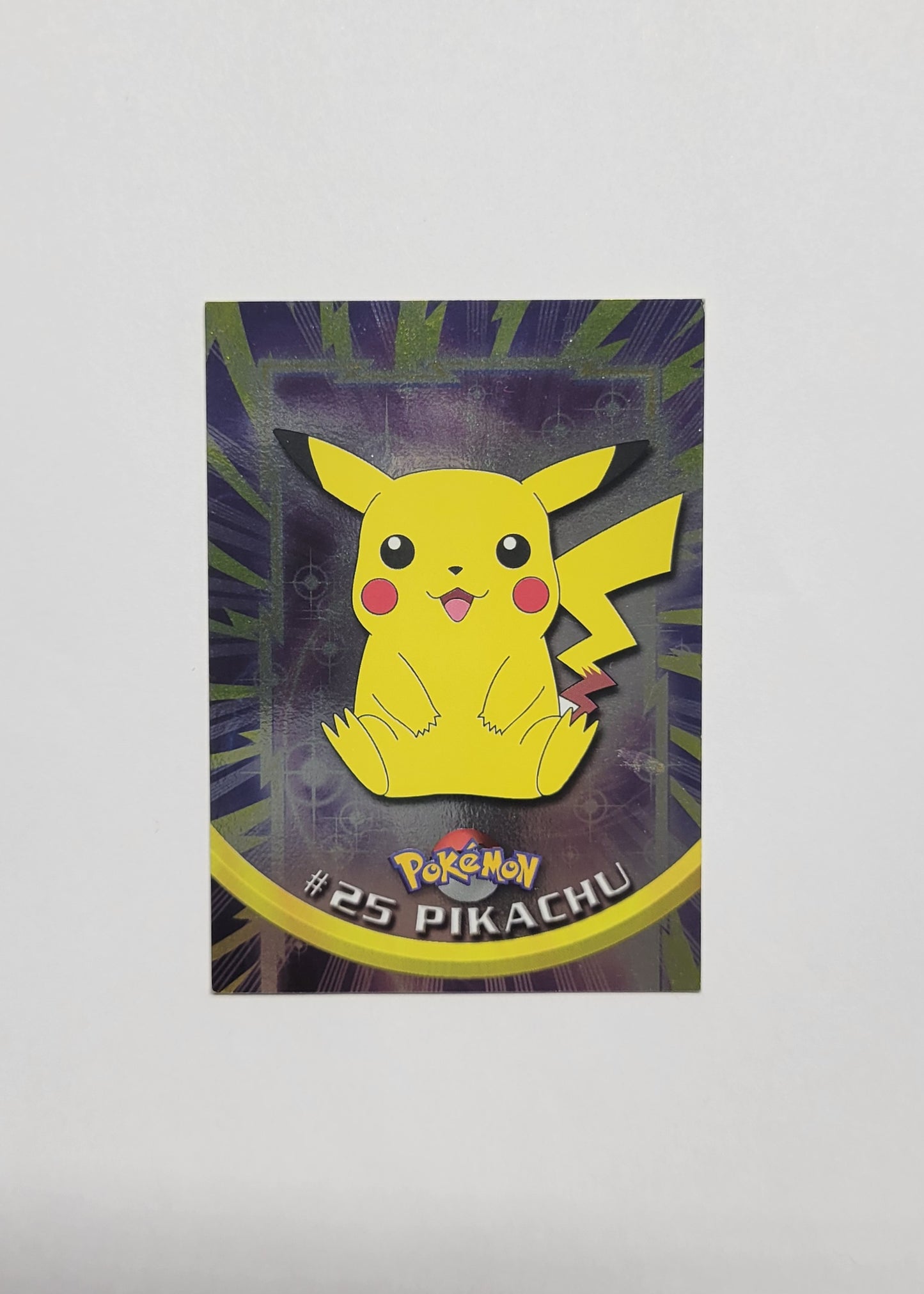 #25 Pikachu (Foil) - Topps TV Animation Edition