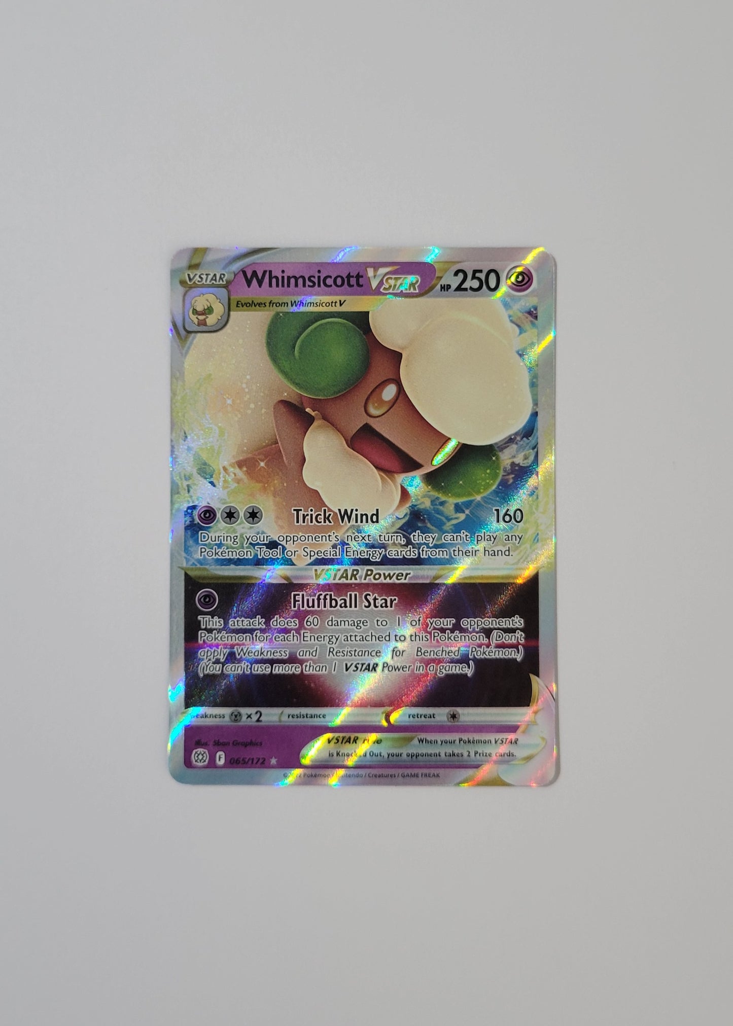 Whimsicott VSTAR 065/172 - Brilliant Stars