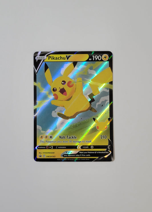 Pikachu V SWSH143 - Black Star Promo