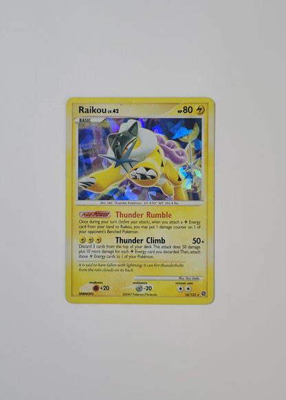 Raikou LV.42 16/132 (Cracked Ice) - Secret Wonders