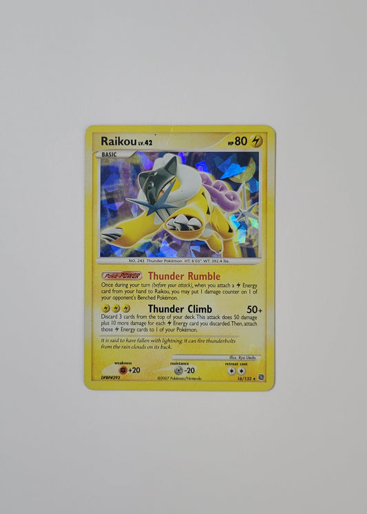 Raikou LV.42 16/132 (Cracked Ice) - Secret Wonders