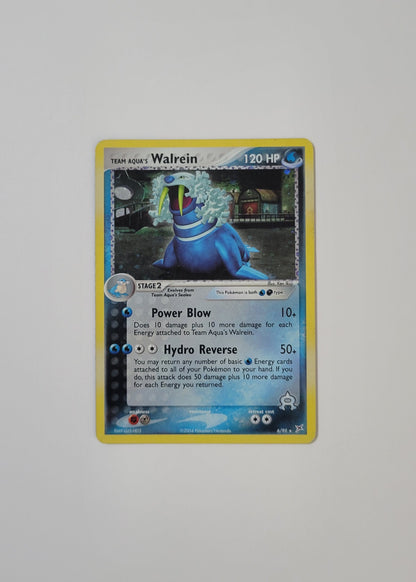 Team Aqua's Walrein 6/95 - EX Team Magma vs. Team Aqua