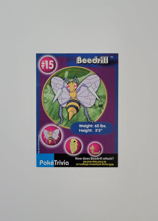 #15 Beedrill - Burger King PokéTrivia
