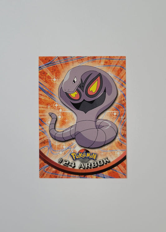 #24 Arbok - Topps TV Animation Edition