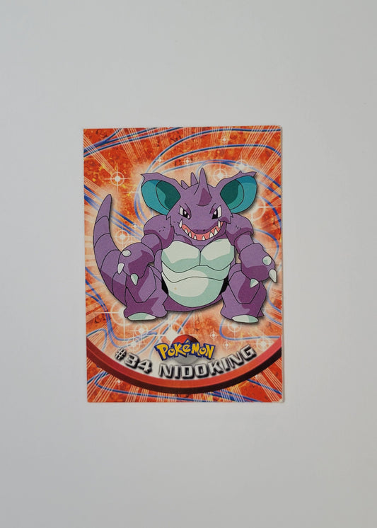 #34 Nidoking - Topps TV Animation Edition
