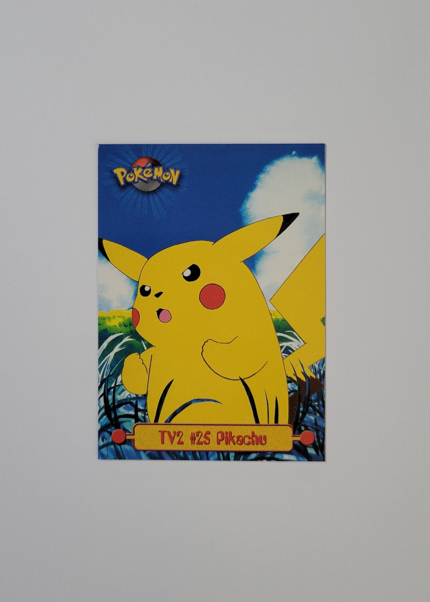 TV2 #25 Pikachu - Topps TV Animation Edition