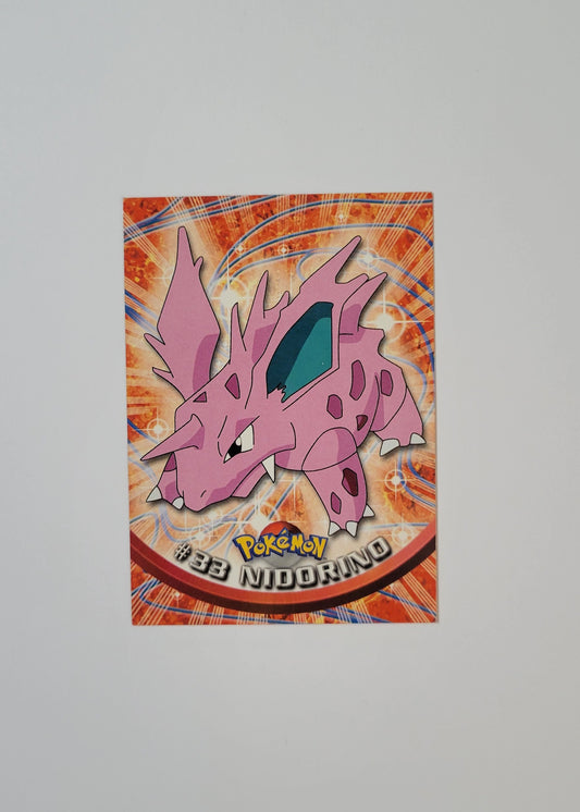 #33 Nidorino - Topps TV Animation Edition
