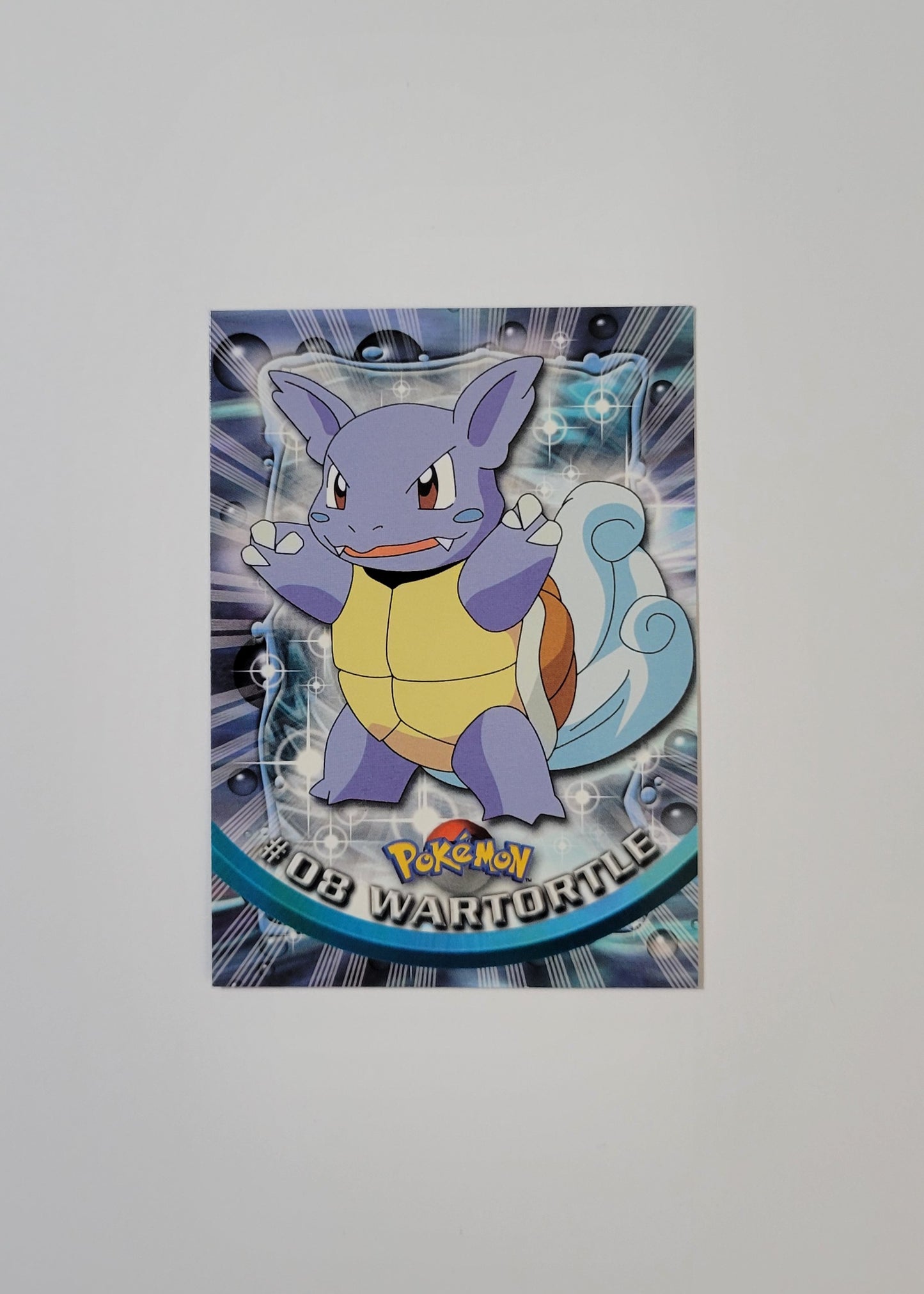 #08 Wartortle - Topps TV Animation Edition