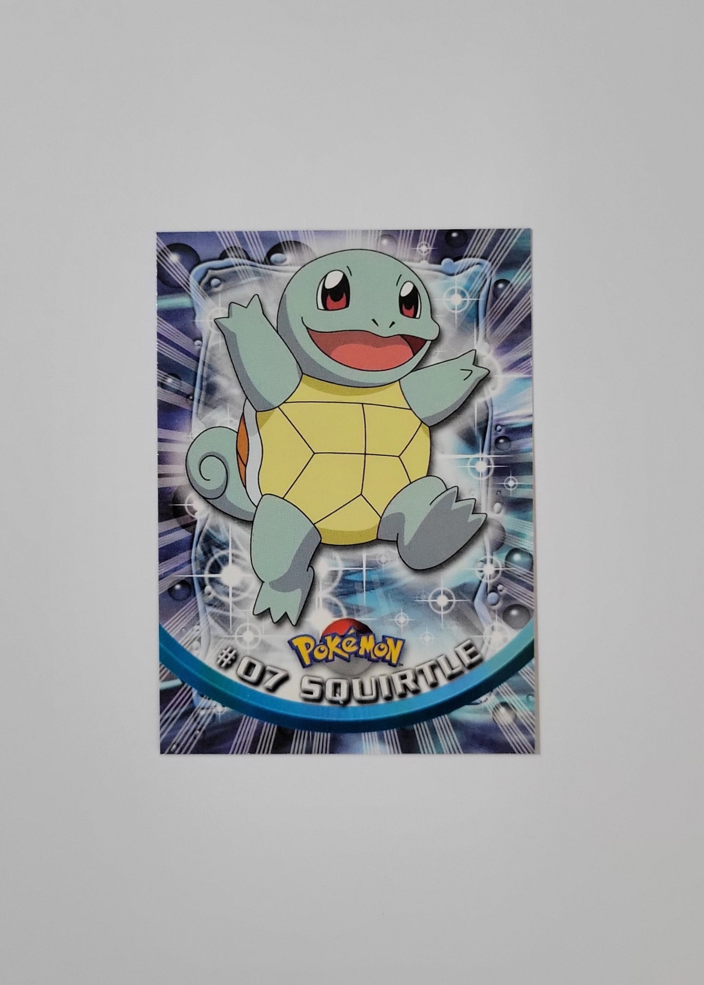 #07 Squirtle - Topps TV Animation Edition
