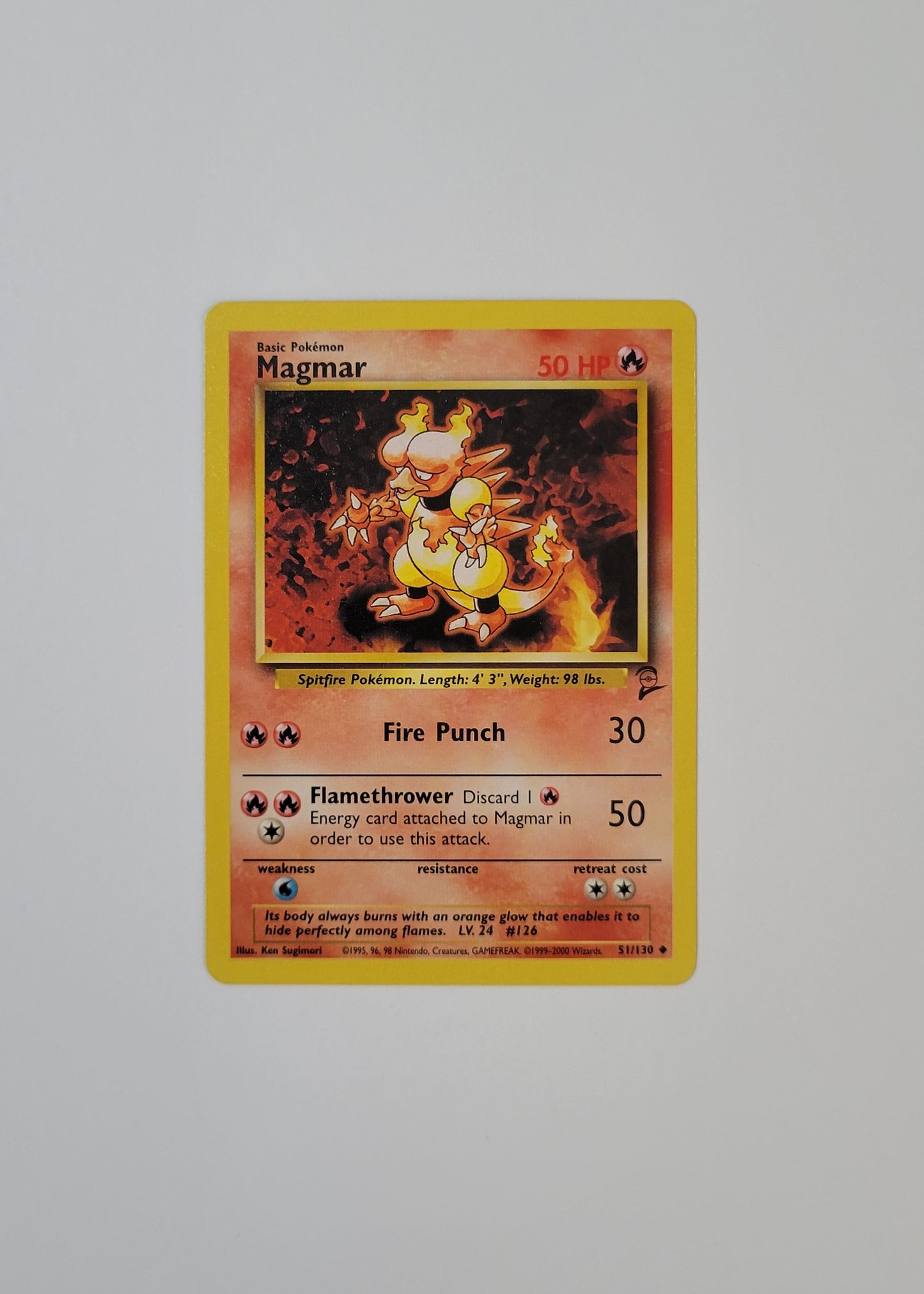 Magmar 51/130 - Base Set 2