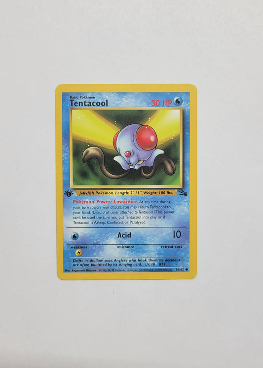 Tentacool 56/62 - Fossil (1st Edition)