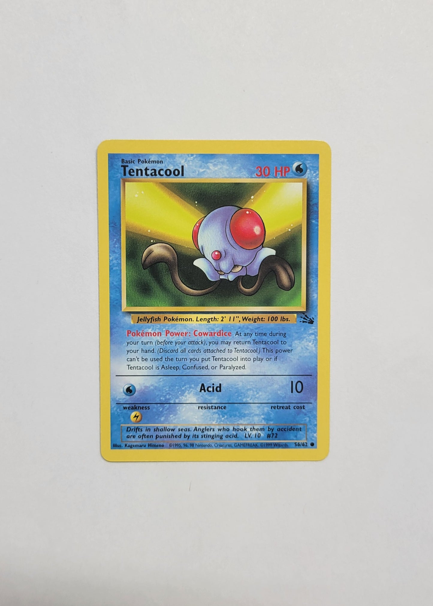 Tentacool 56/62 - Fossil