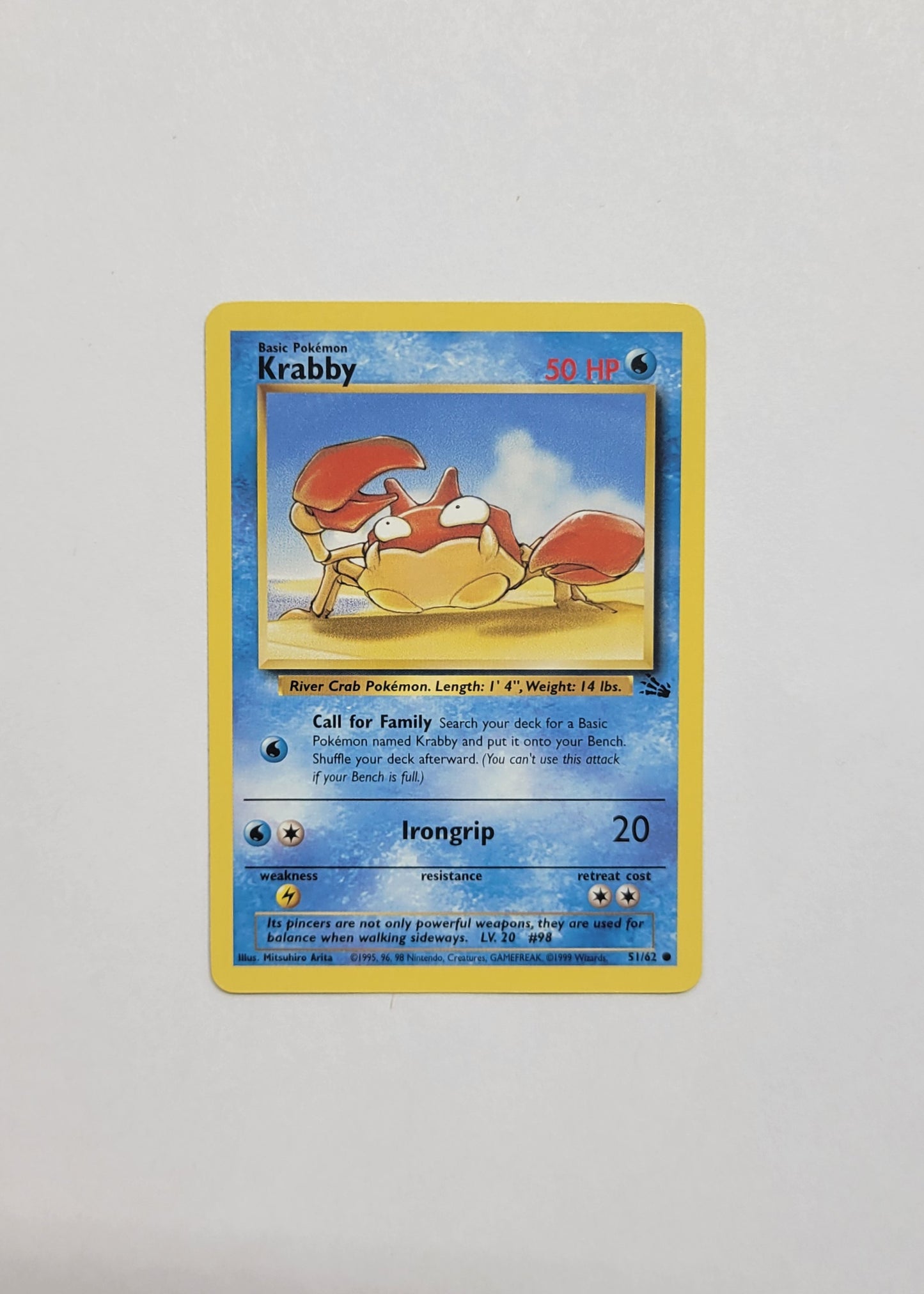 Krabby 51/62 - Fossil