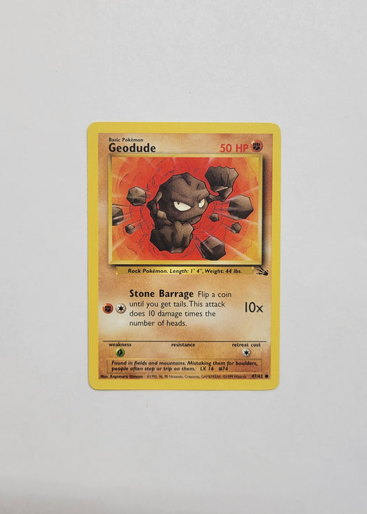 Geodude 47/62 - Fossil