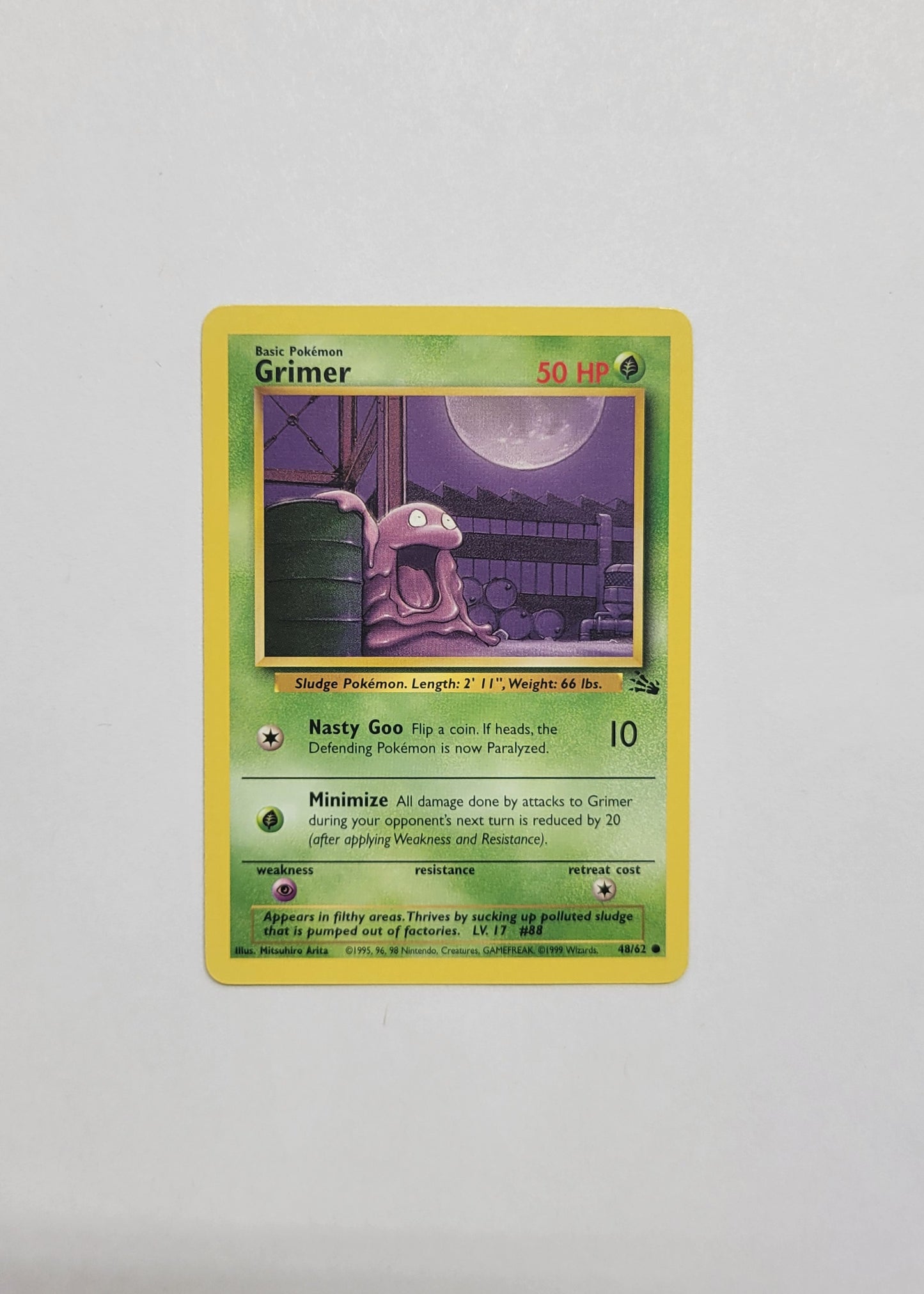 Grimer 48/62 - Fossil