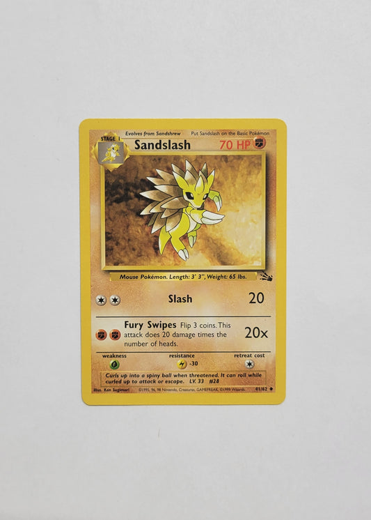 Sandslash 41/62 - Fossil