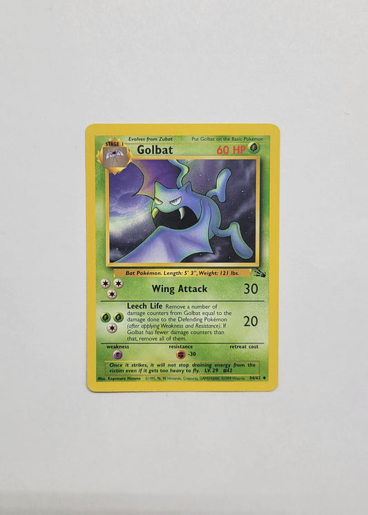Golbat 34/62 - Fossil