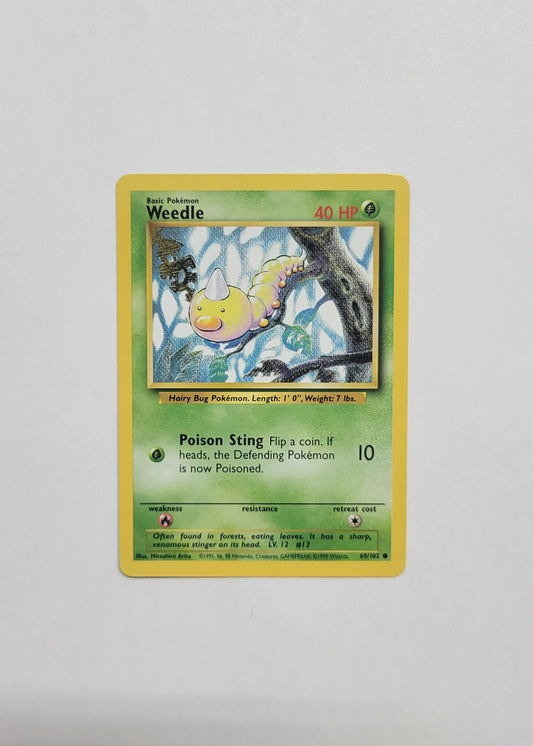 Weedle 69/102 - Base Set