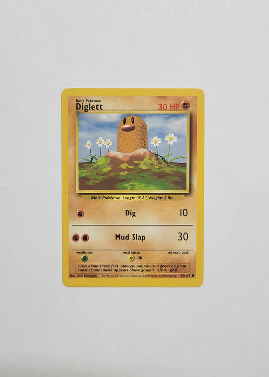 Diglett 47/102 - Base Set