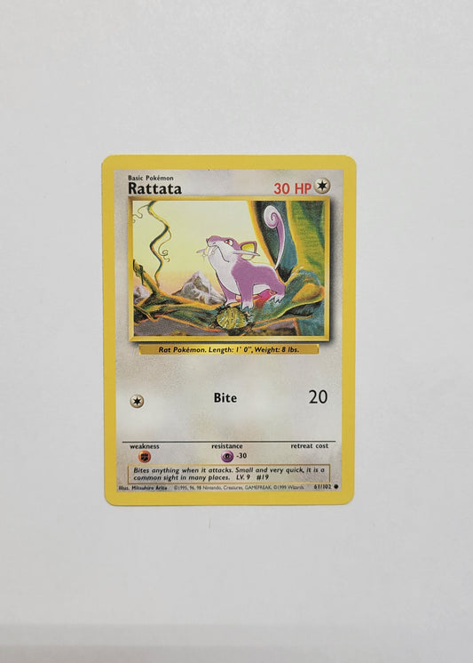 Rattata 61/102 - Base Set