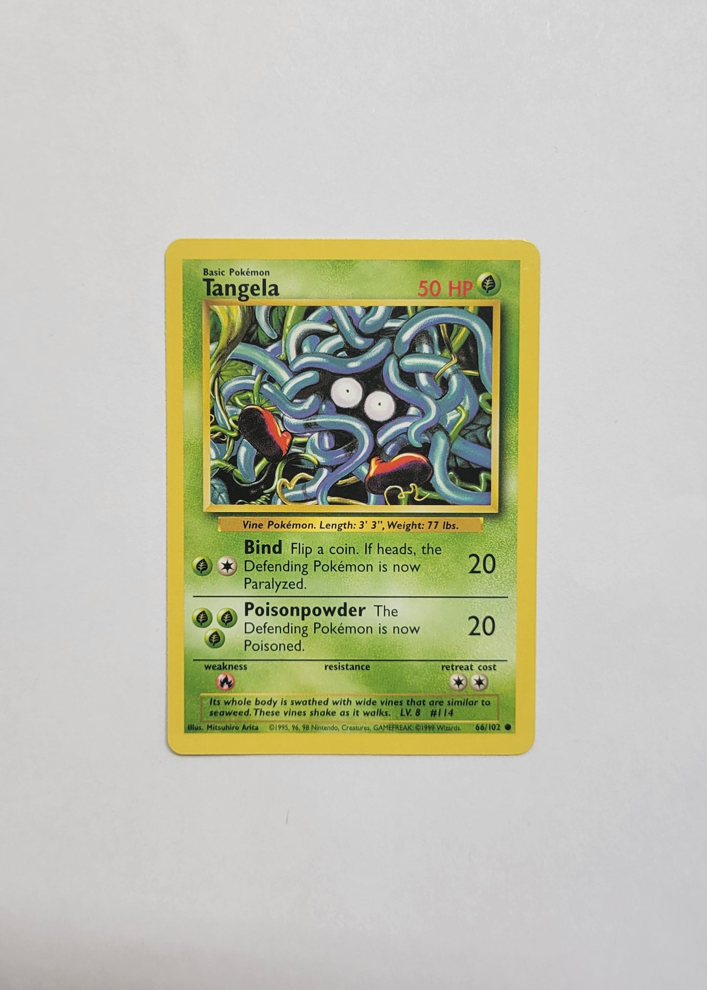 Tangela 66/102 - Base Set