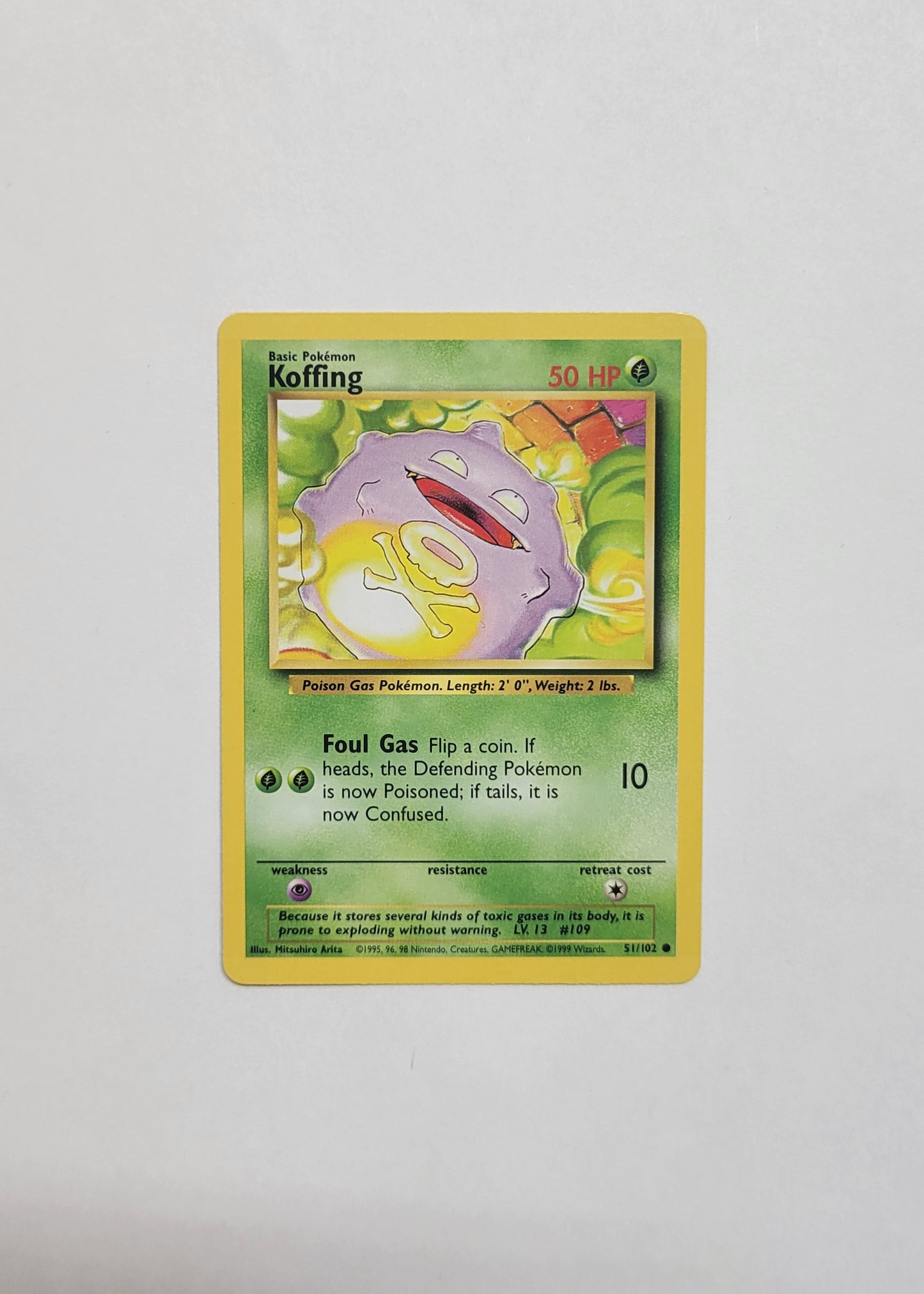 Koffing 51/102 - Base Set