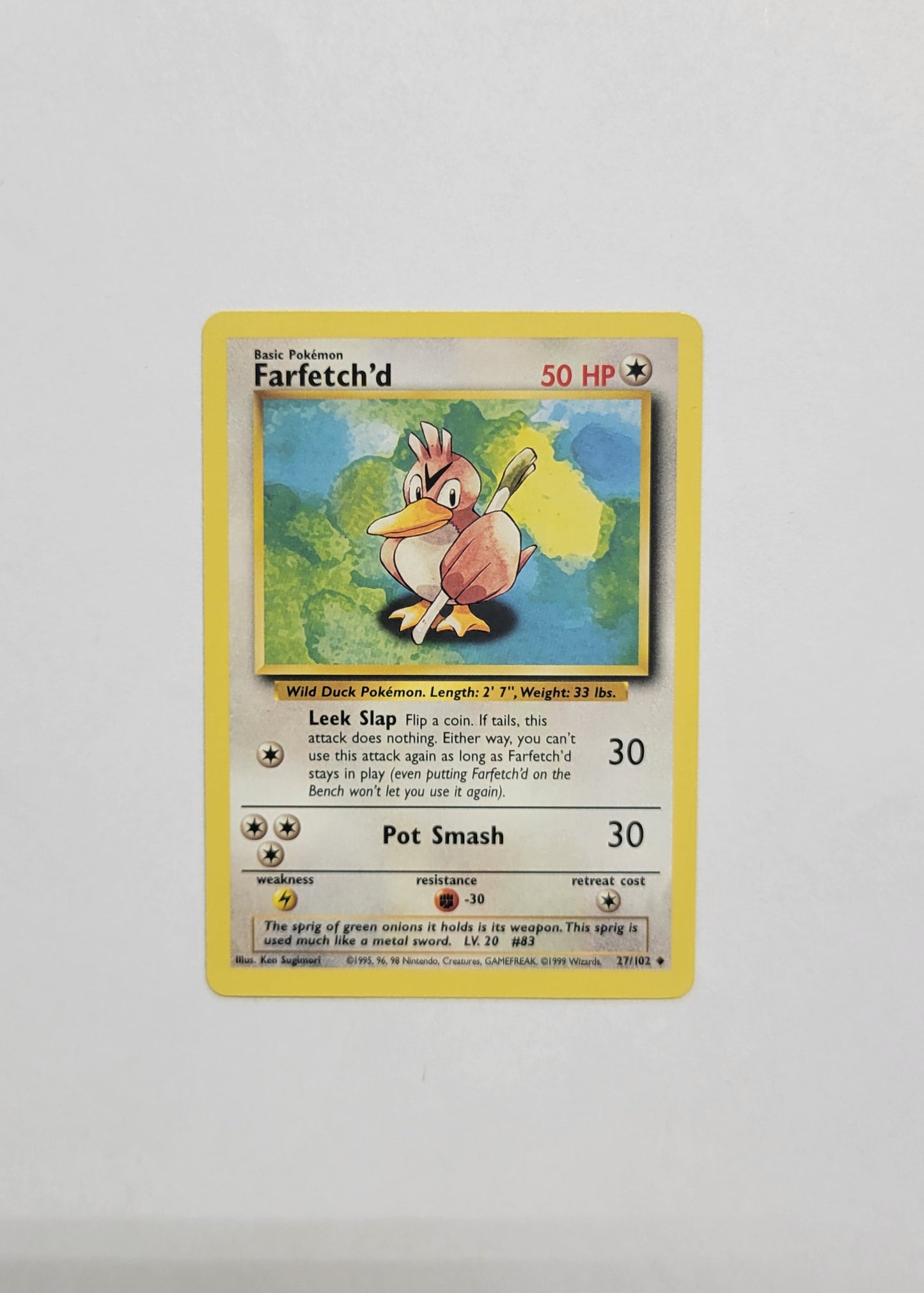 Farfetch'd 27/102 - Base Set