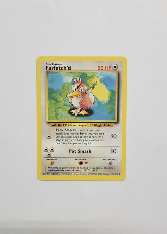 Farfetch'd 27/102 - Base Set