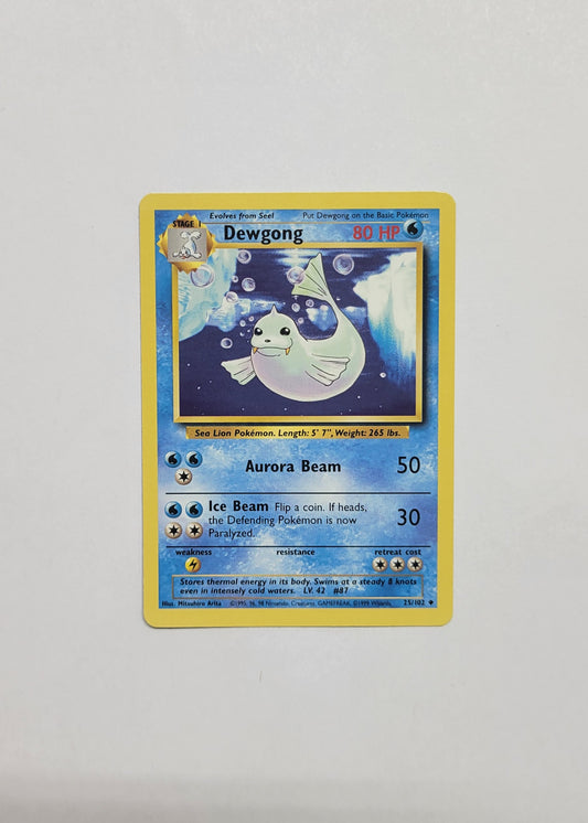 Dewgong 25/102 - Base Set