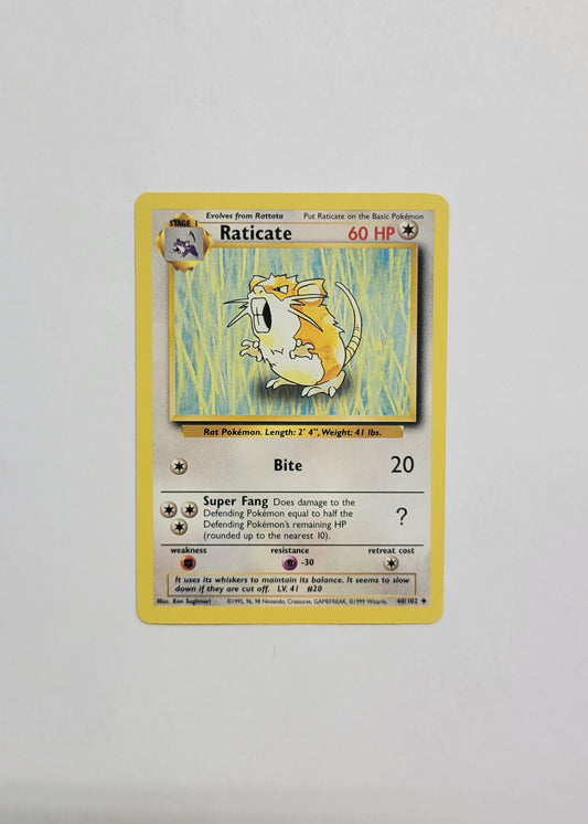 Raticate 40/102 - Base Set