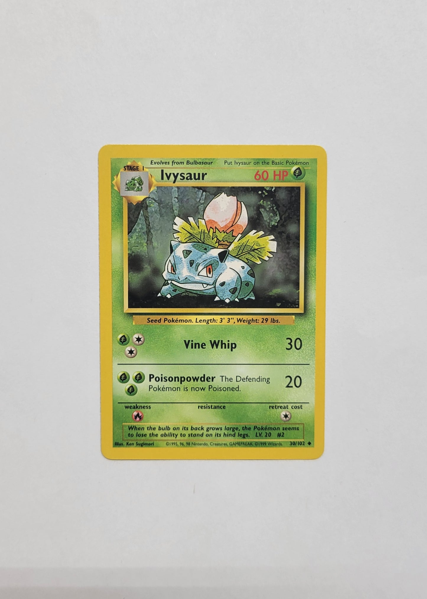 Ivysaur 30/102 - Base Set