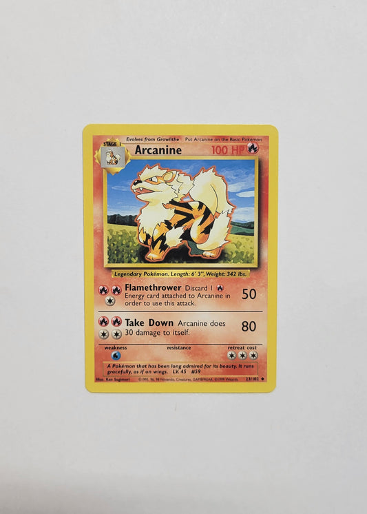 Arcanine 23/102 - Base Set