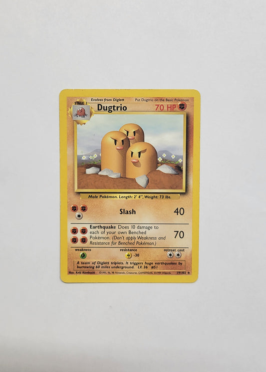 Dugtrio 19/102 - Base Set