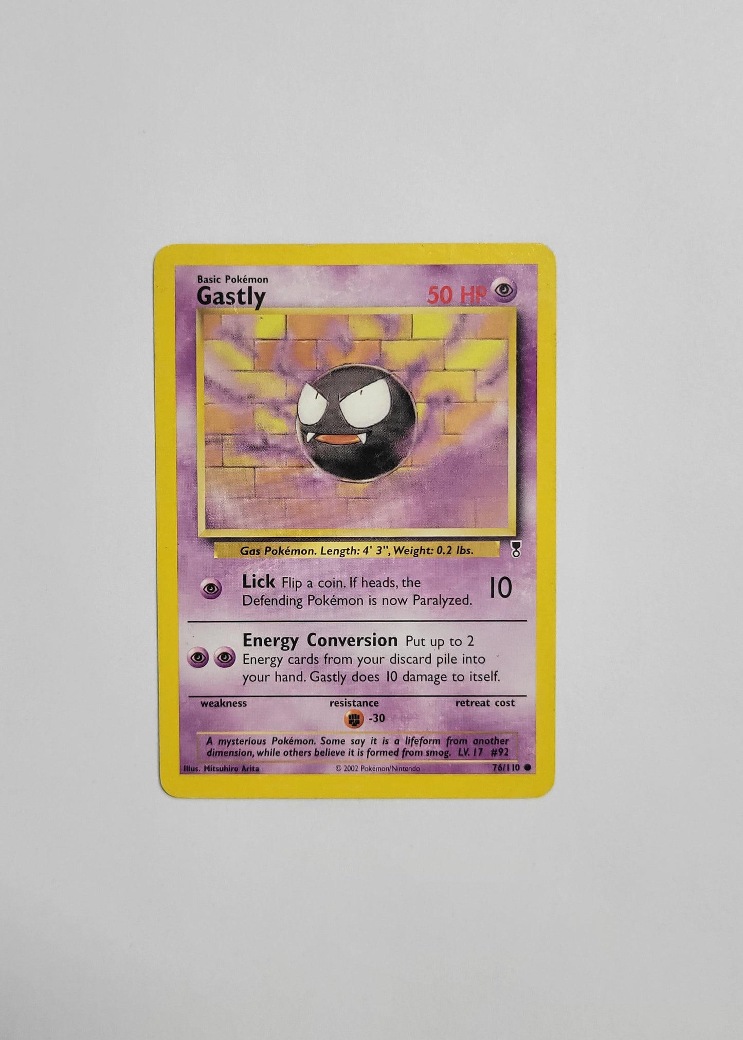 Gastly 76/110 - Legendary Collection