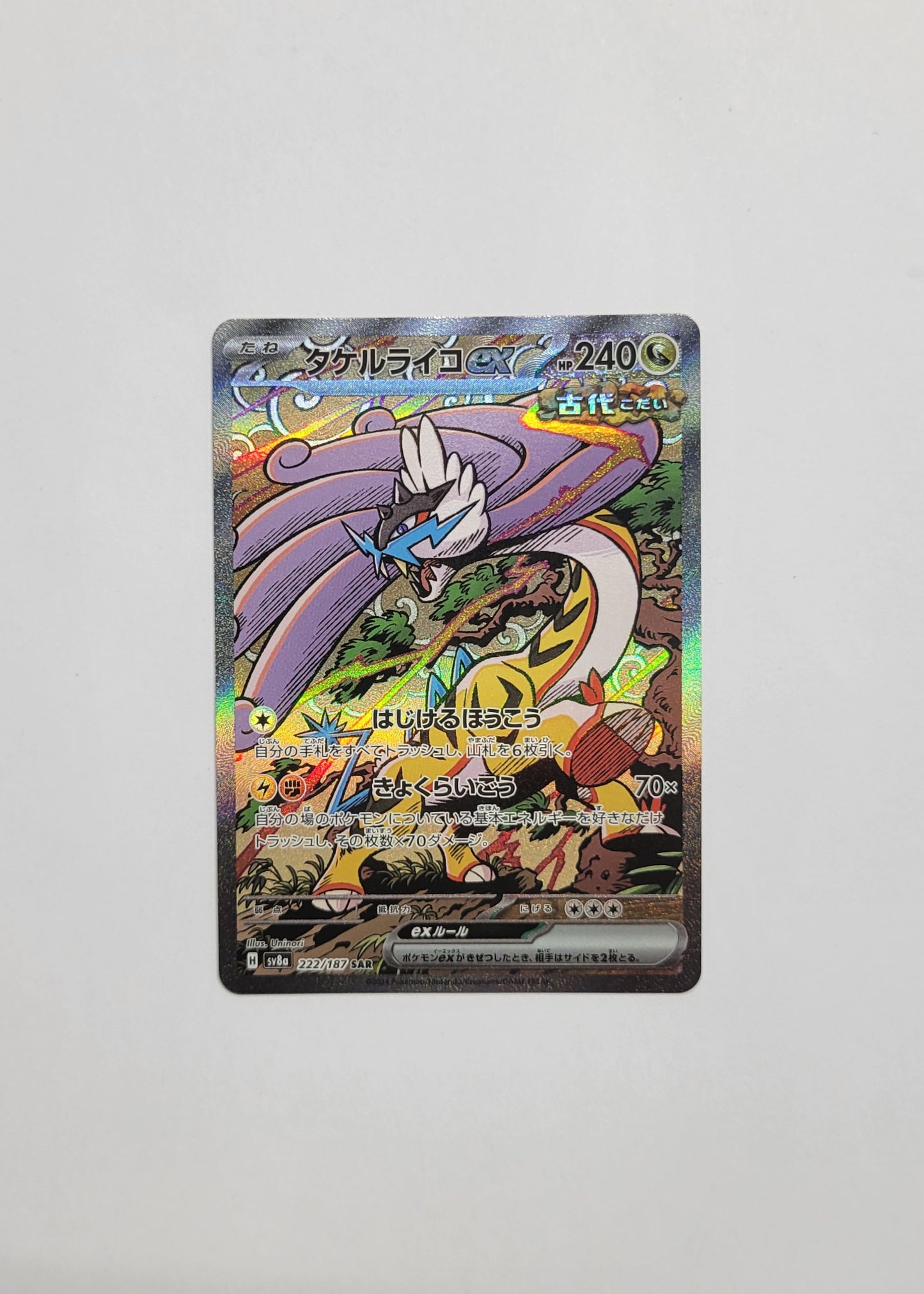 Raging Bolt ex 222/187 - Terastal Festival ex (Japanese)