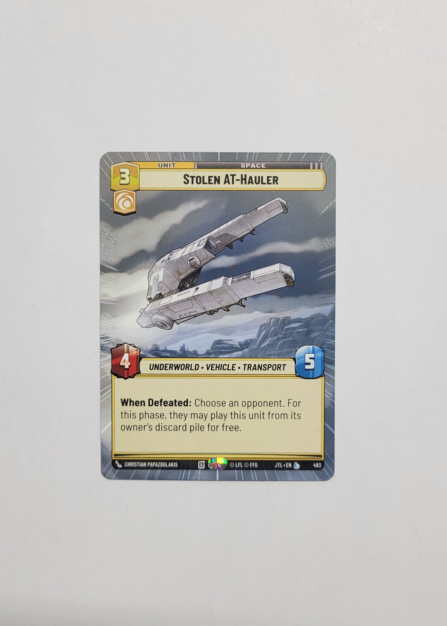 Stolen AT-Hauler 483 - Jump to Lightspeed