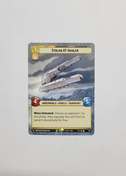 Stolen AT-Hauler 483 - Jump to Lightspeed
