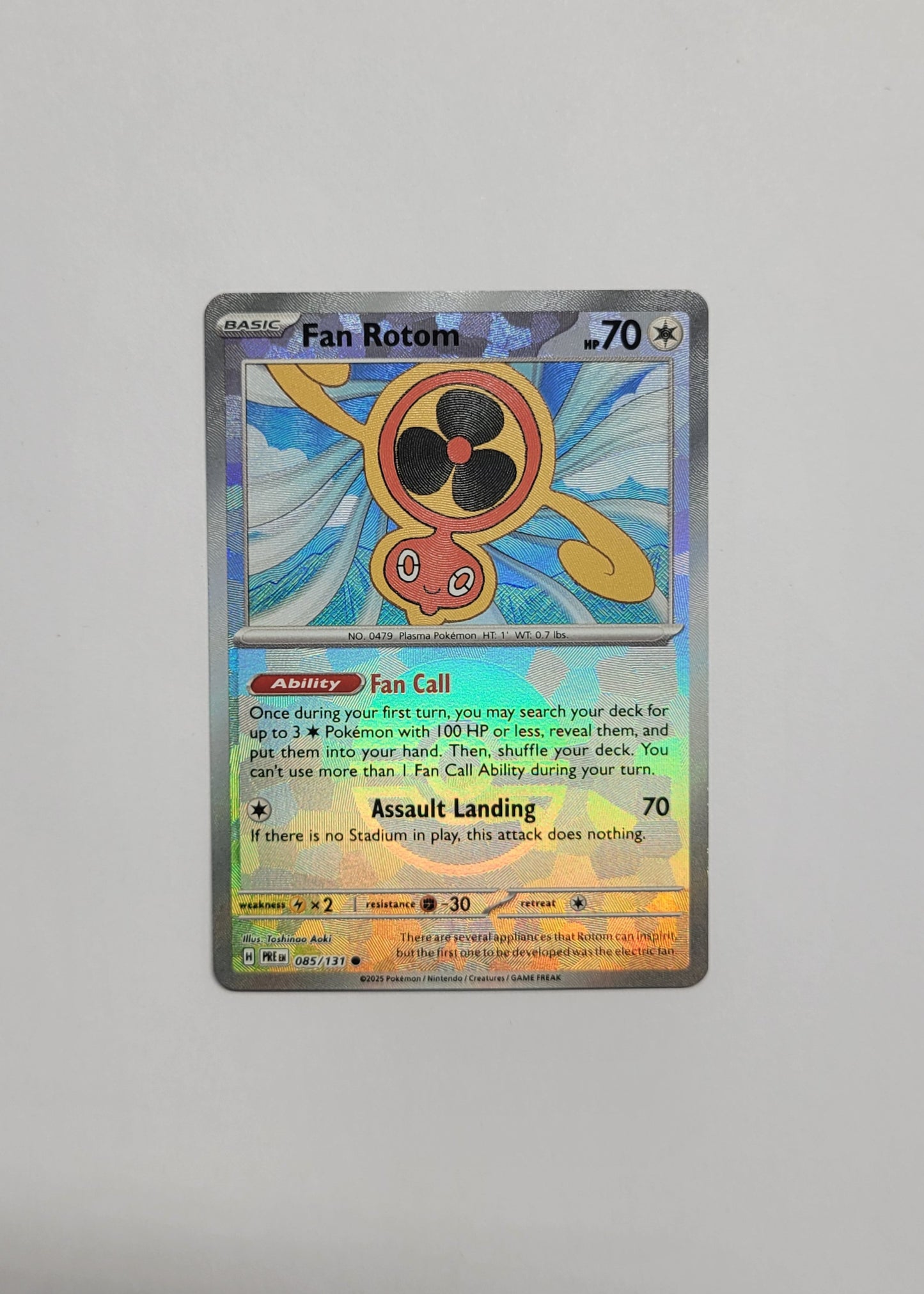 Fan Rotom 085/131 (Poké Ball) - Prismatic Evolutions